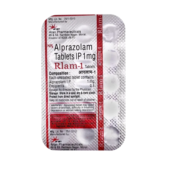 Alprazolam Xanax 1mg (Rlam)