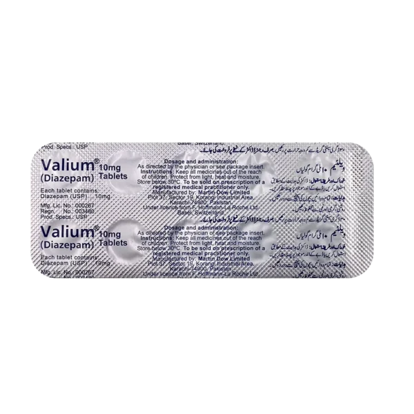 Valium Diazepam 10mg