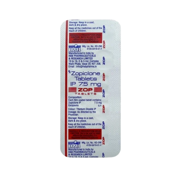 Zopiclone 7.5mg Tablets - Image 2