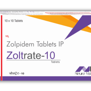 Zolpidem Tartrate 10mg Film-coated Tablets (Zoltrate)